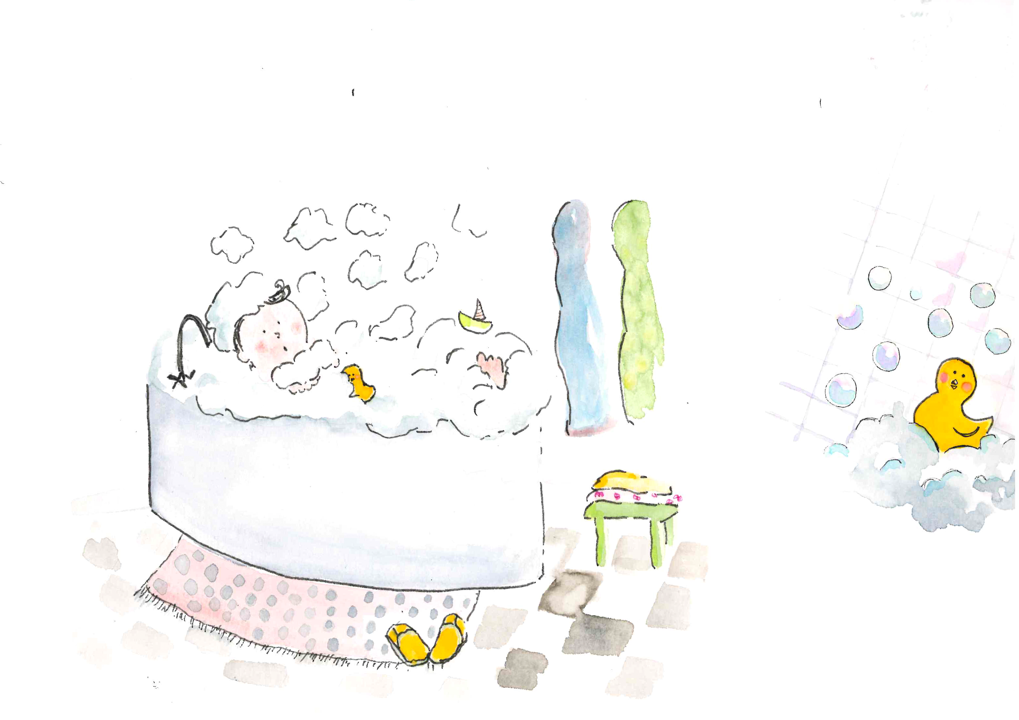 Study sketches by Giulia Razetti