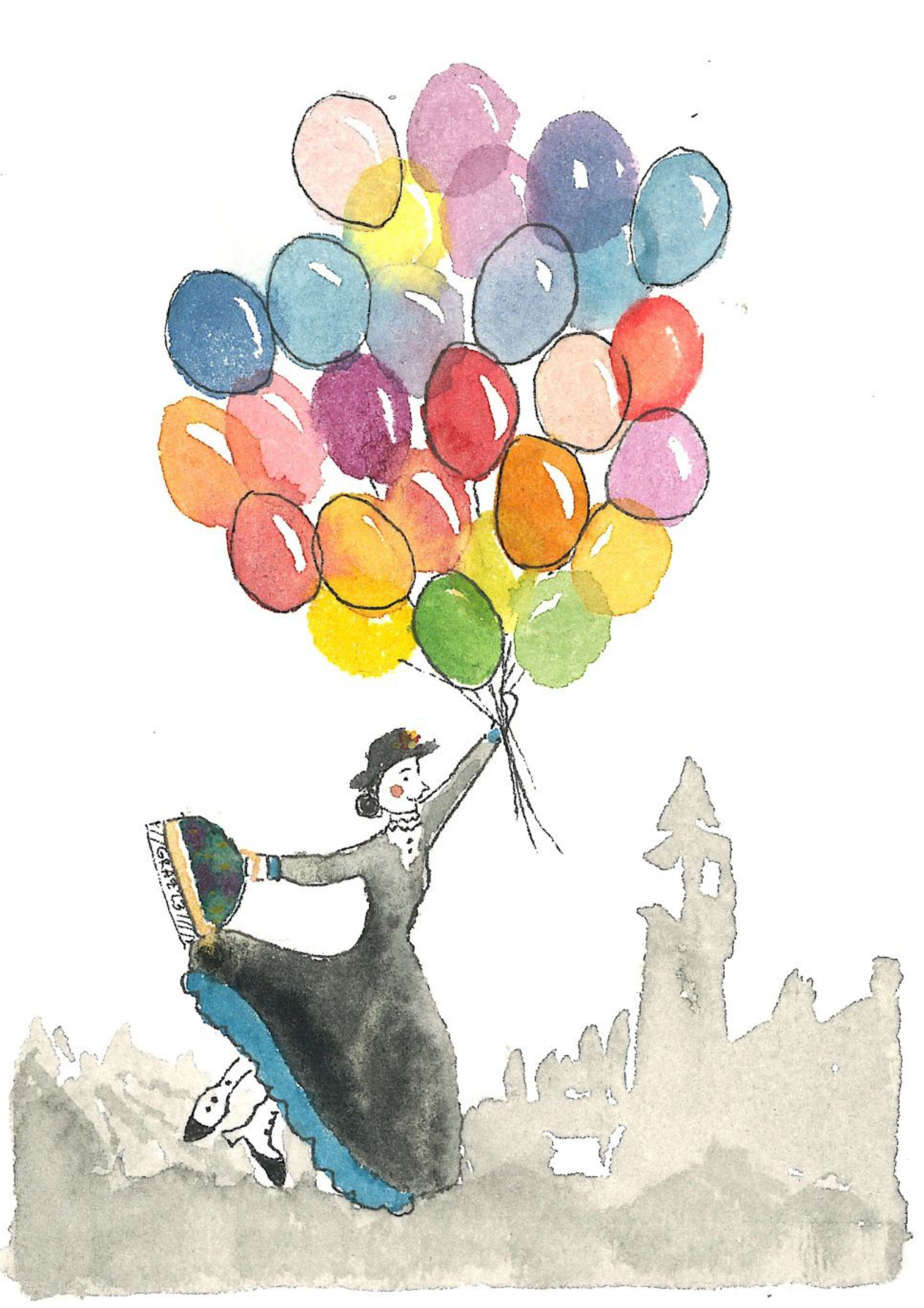 Mary, the Flying Nanny by Giulia Razetti