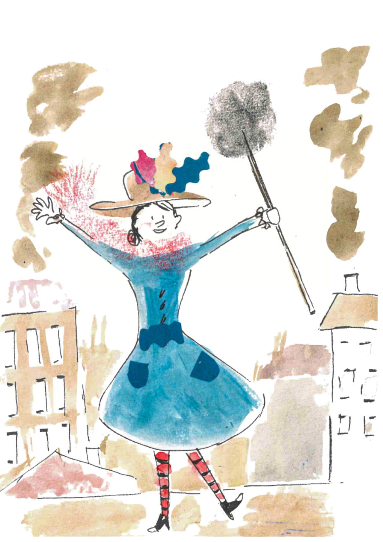 Outdoor setting: Mary Poppins on the rooftops, Giulia Razetti